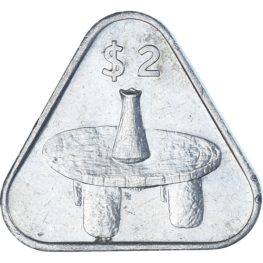 Coin, Cook Islands, 2 Dollars, 1988
