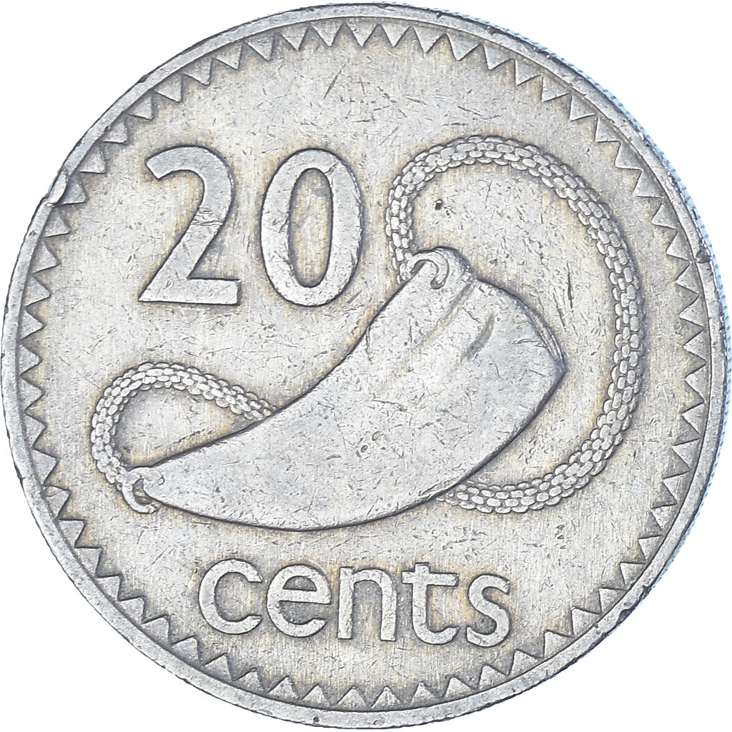 Monnaie, Fidji, 20 Cents, 1969