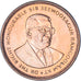 Coin, Mauritius, 5 Cents, 1995