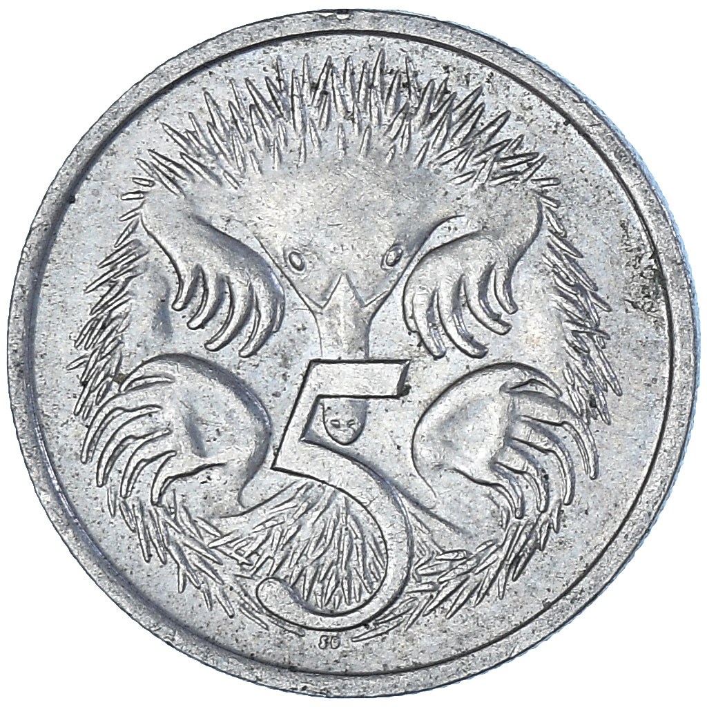 Coin, Australia, 5 Cents, 1983