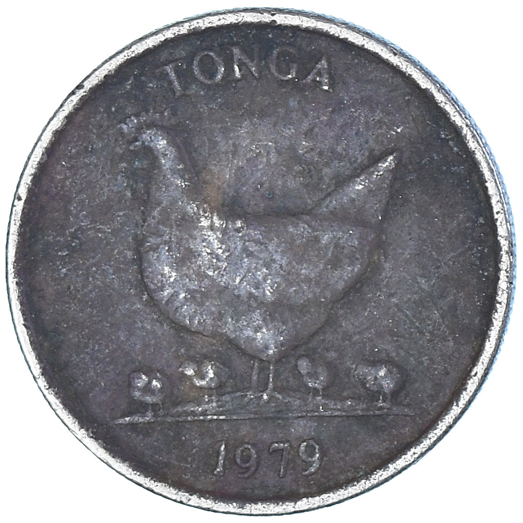 Coin, Tonga, 5 Seniti, 1979