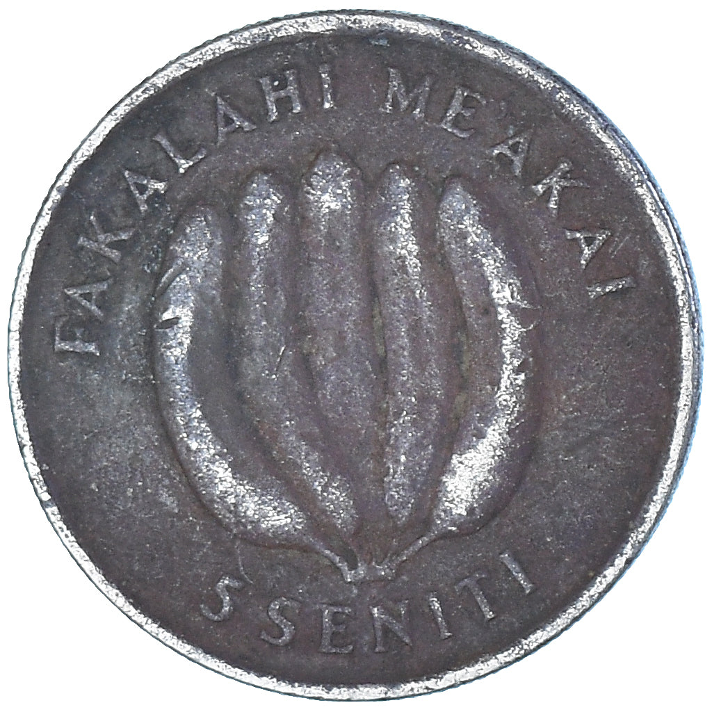 Coin, Tonga, 5 Seniti, 1979