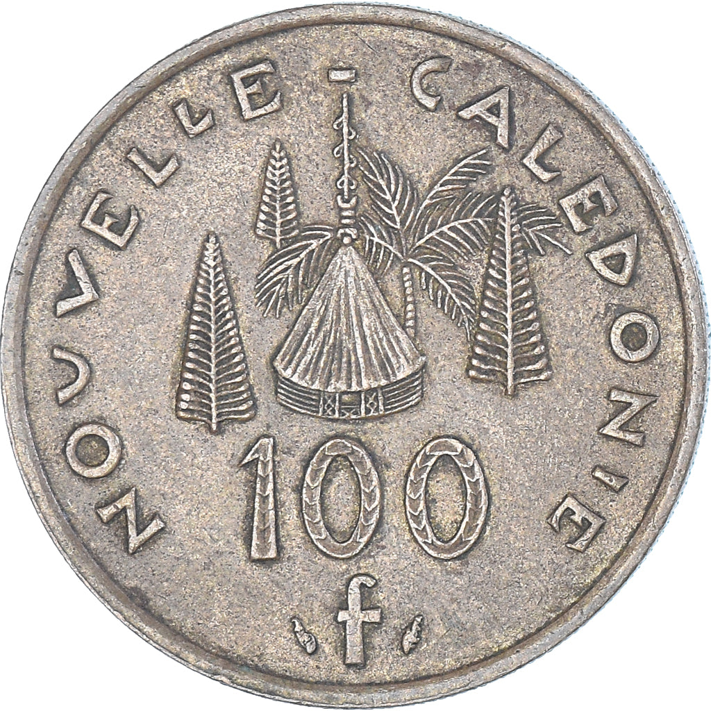 Coin, New Caledonia, 100 Francs, 1984