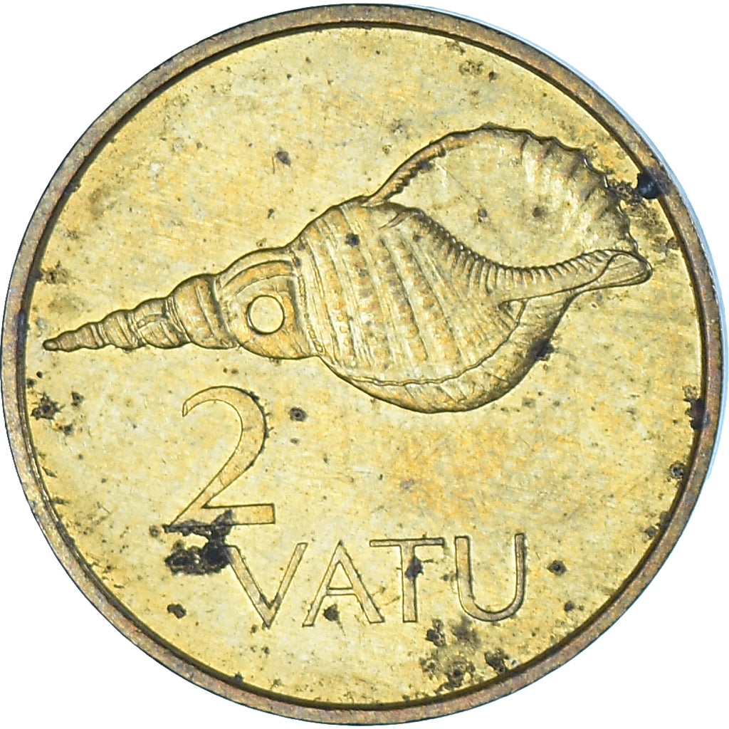 Münze, Vanuatu, 2 Vatu, 1990