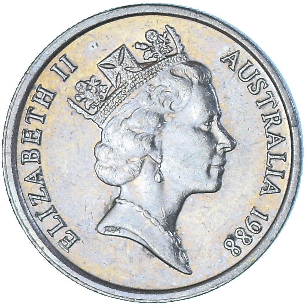 Münze, Australien, 5 Cents, 1988