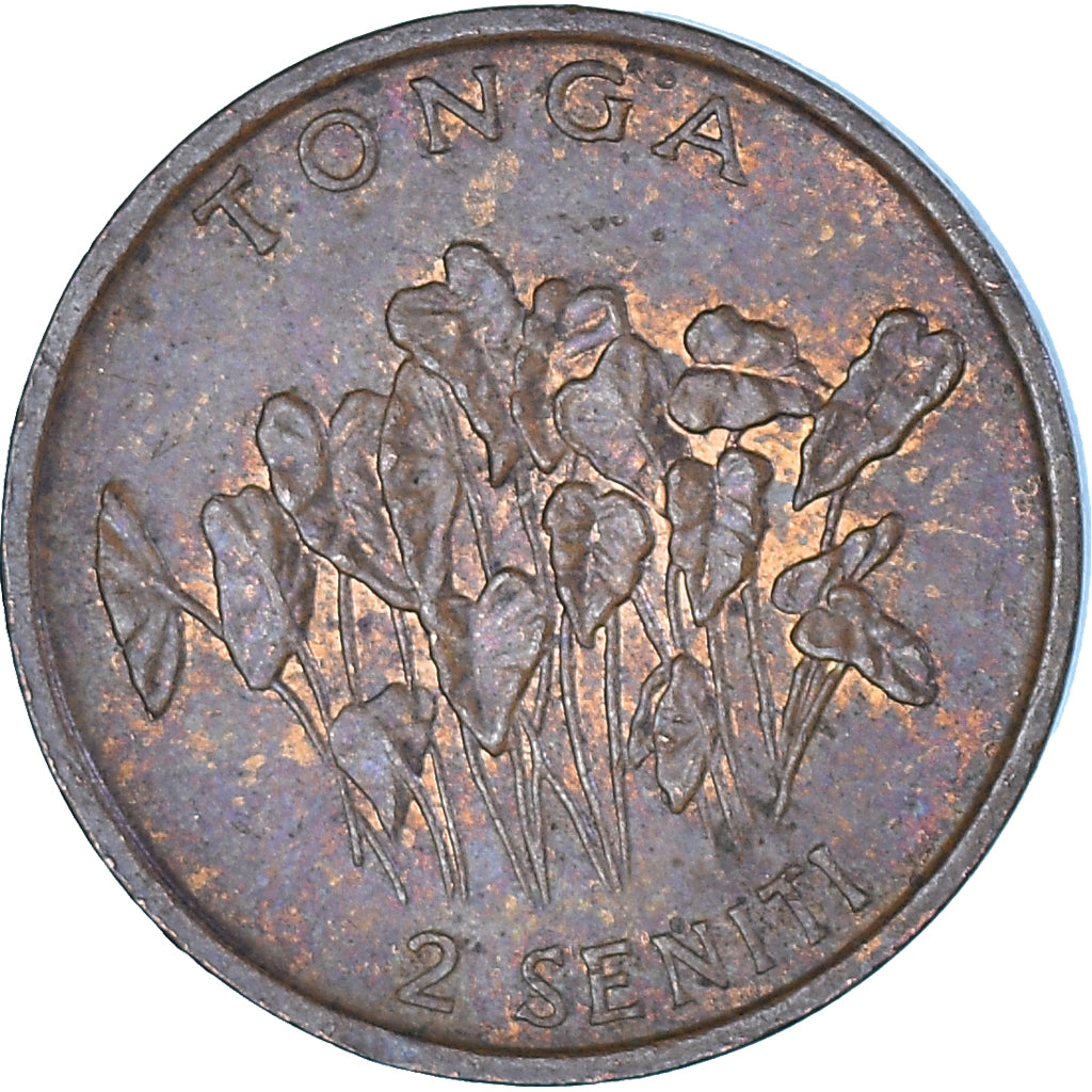 Moneta, Tonga, 2 Seniti, 1991