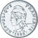 Coin, New Caledonia, 20 Francs, 1999