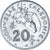 Münze, Neukaledonien, 20 Francs, 1999