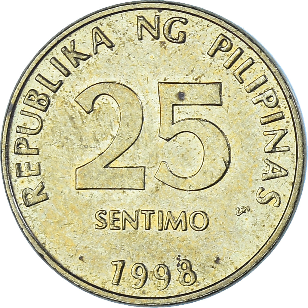 Filipiny, 25 Sentimos, 1998