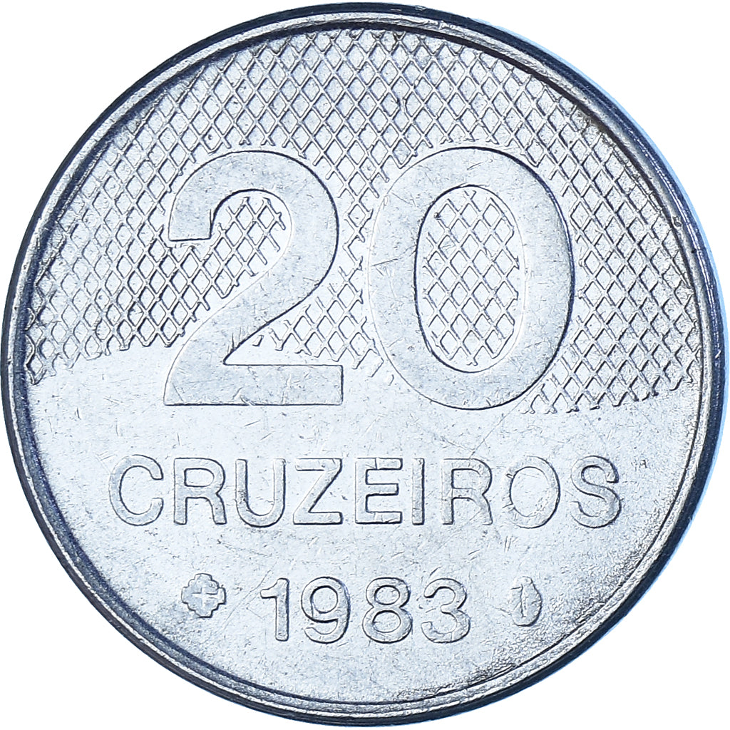 Moeda, Brasil, 20 Cruzeiros, 1983