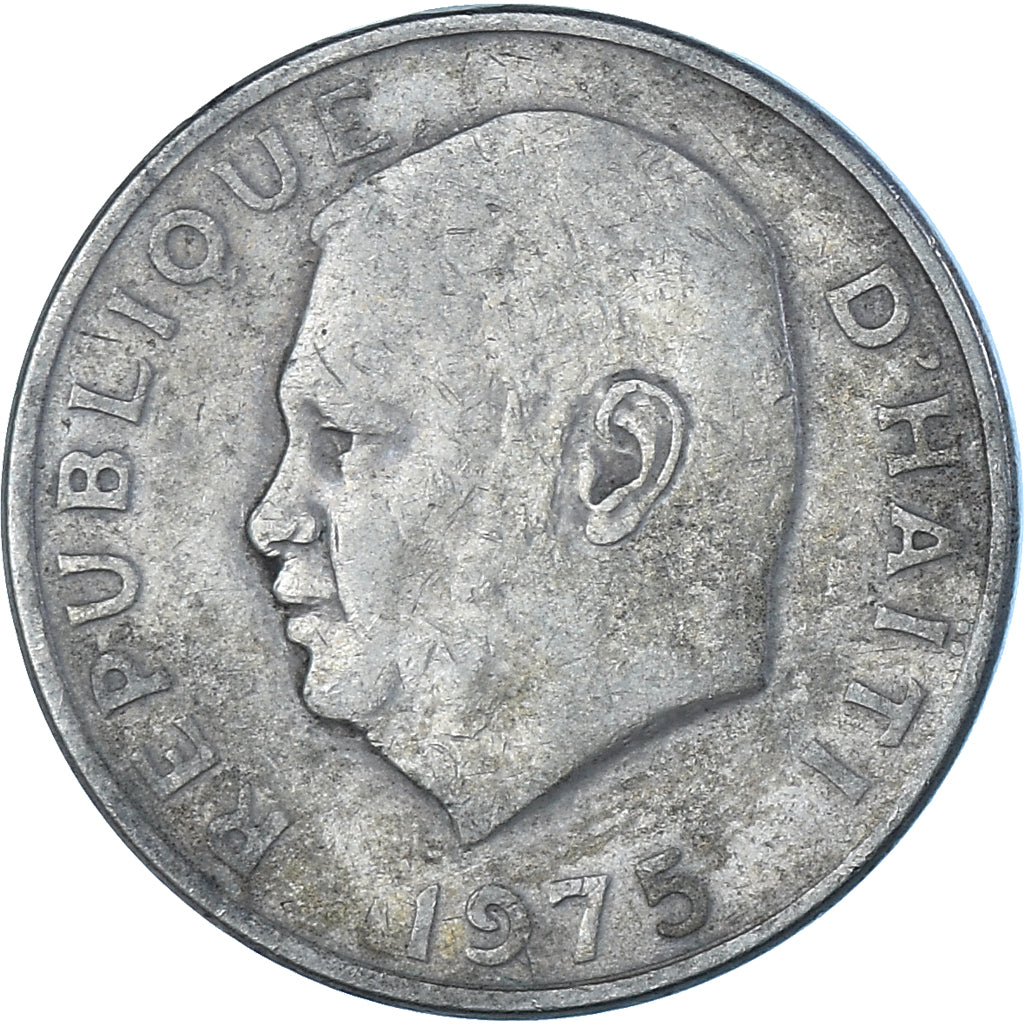 Munten, Haïti, 10 Centimes, 1975