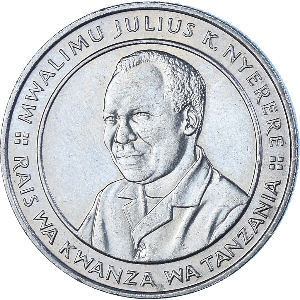 Coin, Tanzania, 10 Shilingi, 1987