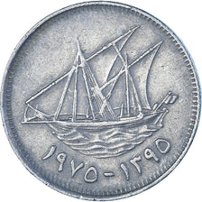 Coin, Kuwait, 20 Fils, 1975