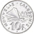 Munten, Nieuw -Caledonië, 10 Francs, 1997