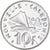 Coin, New Caledonia, 10 Francs, 1998