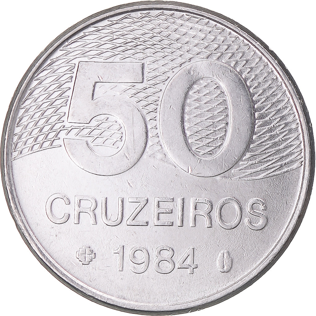 Moeda, Brasil, 50 Cruzeiros, 1984