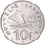 Munten, Nieuw -Caledonië, 10 Francs, 1986