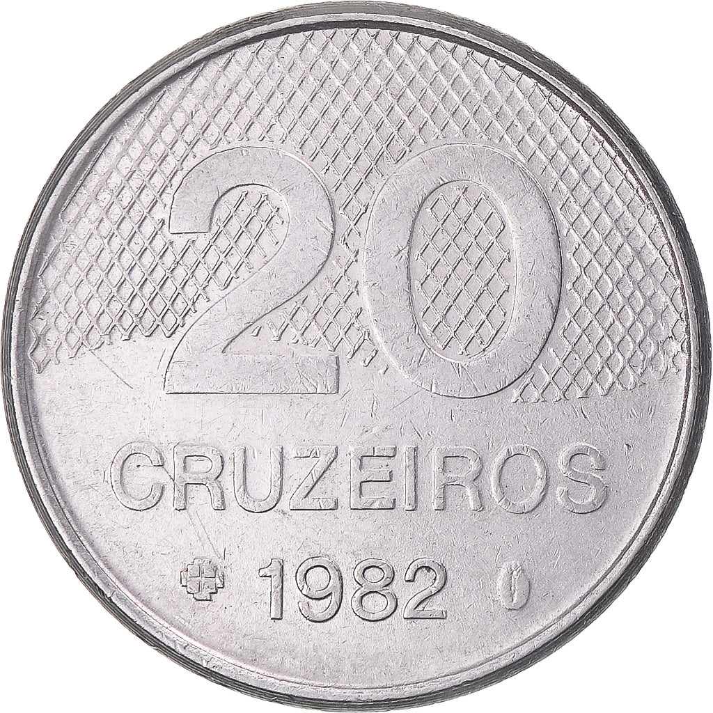 Moneta, Brasile, 20 Cruzeiros, 1982