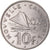 Coin, New Caledonia, 10 Francs, 1977