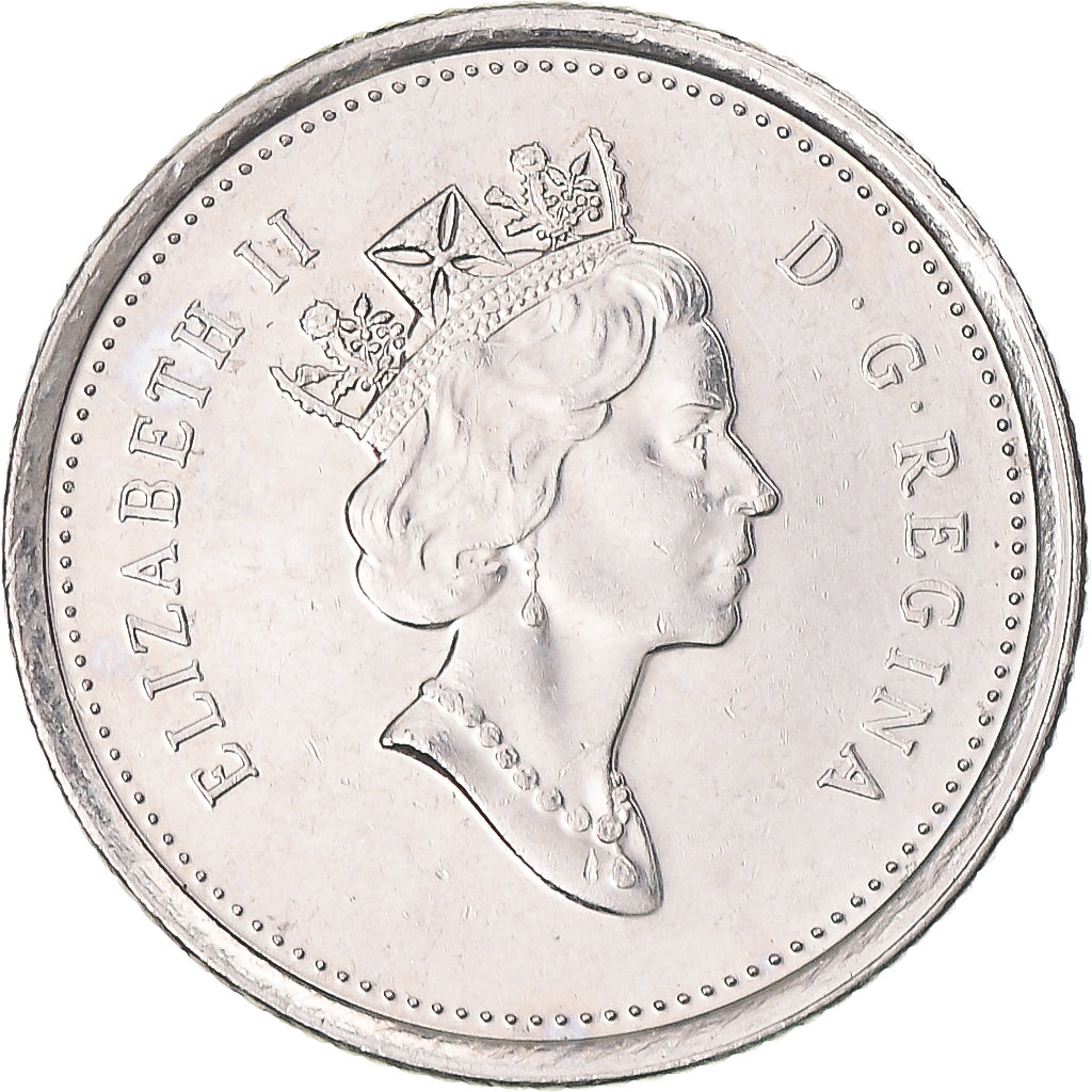 Coin, Canada, 10 Cents, 1997