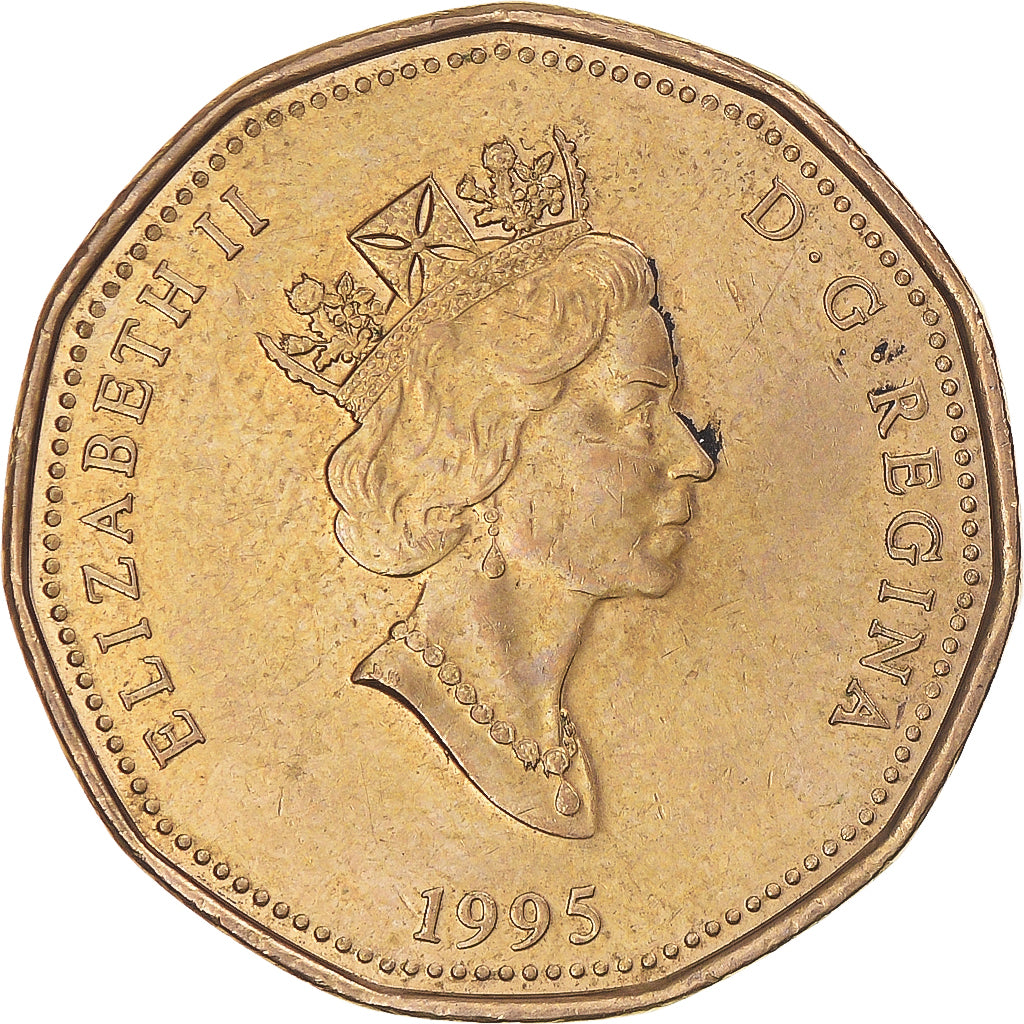 Moneda, Canadá, Dollar, 1995