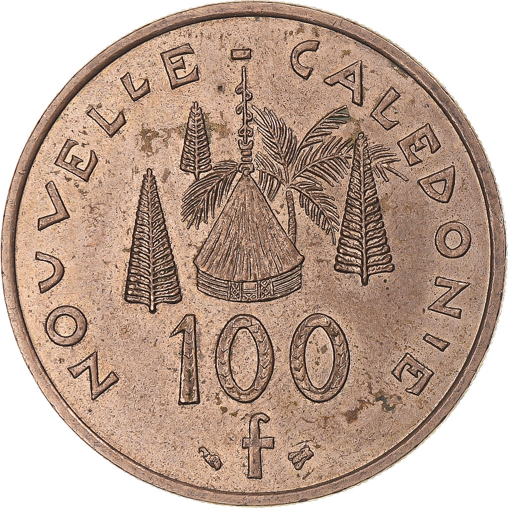 Münze, Neukaledonien, 100 Francs, 1998