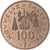 Munten, Nieuw -Caledonië, 100 Francs, 1998