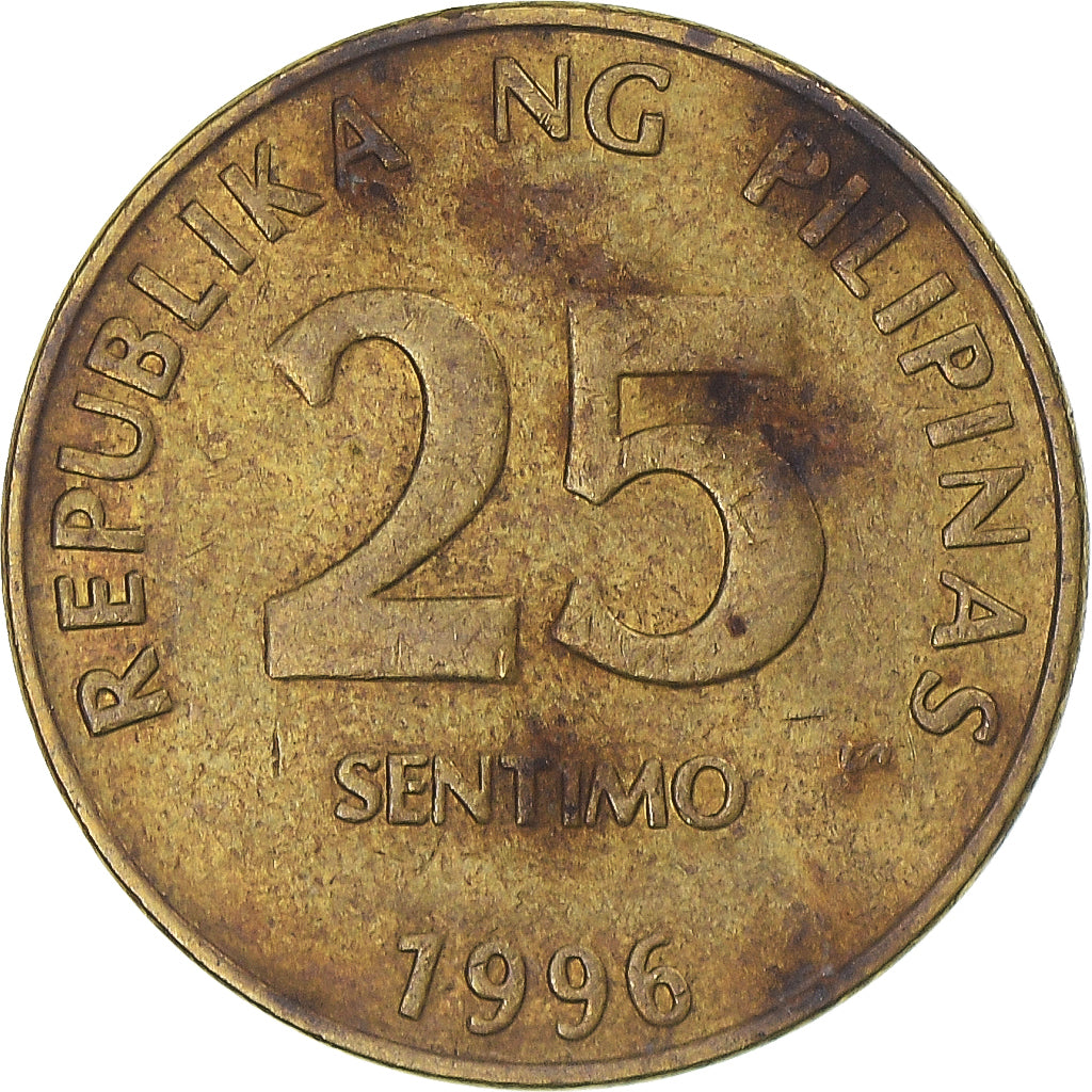 Filipiny, 25 Sentimos, 1996