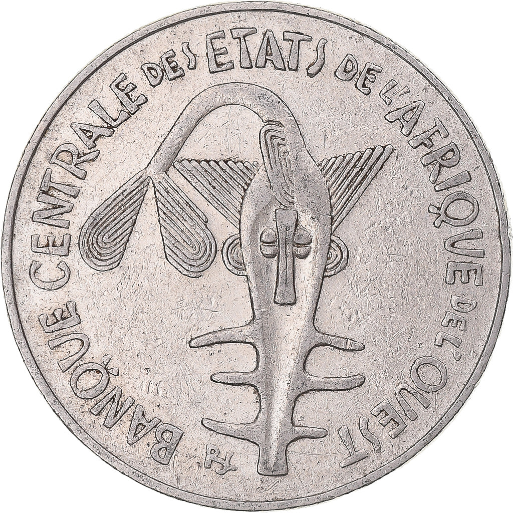 Münze, West African States, 100 Francs, 1989