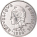 Coin, New Caledonia, 10 Francs, 1990