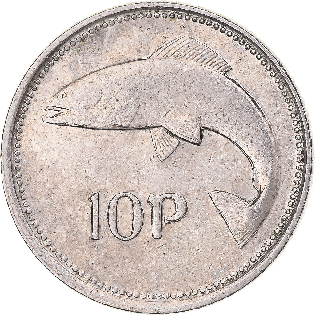 Münze, Ireland, 10 Pence, 1995