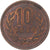 Coin, Japan, 10 Sen, 1916