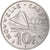 Munten, Nieuw -Caledonië, 10 Francs, 1996