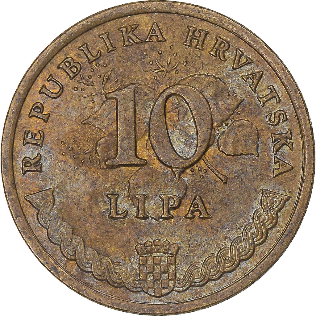 Munten, Kroatië, 10 Lipa, 1993
