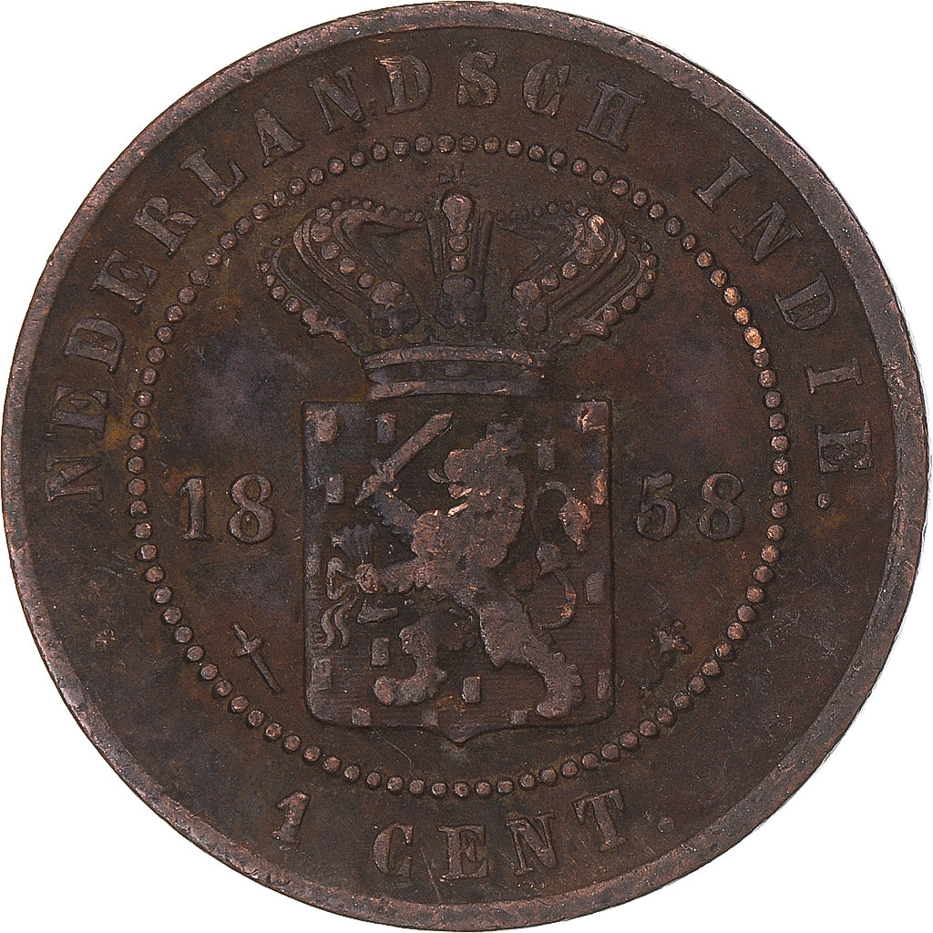 Niederlande, Cent, 1958