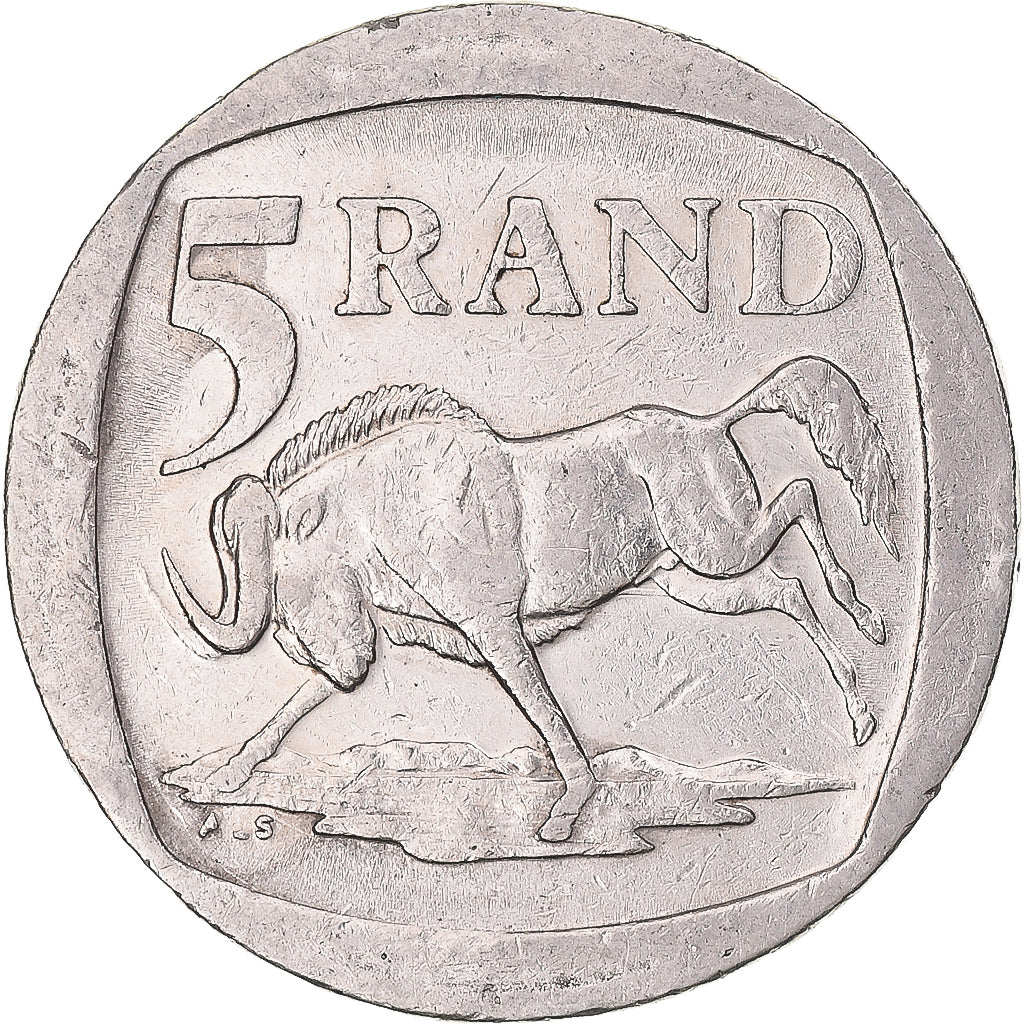Moneta, Sudafrica, 5 Rand, 1994