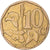 Coin, South Africa, 10 Cents, 1997