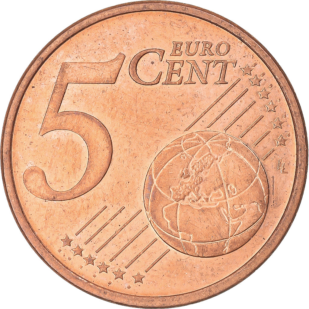 Moneda, Francia, 5 Euro Cent, 2007