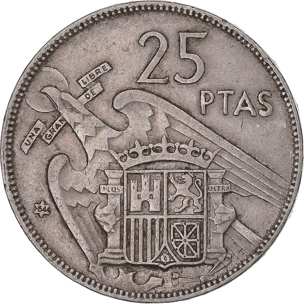 Spanien, 25 Pesetas, 1964