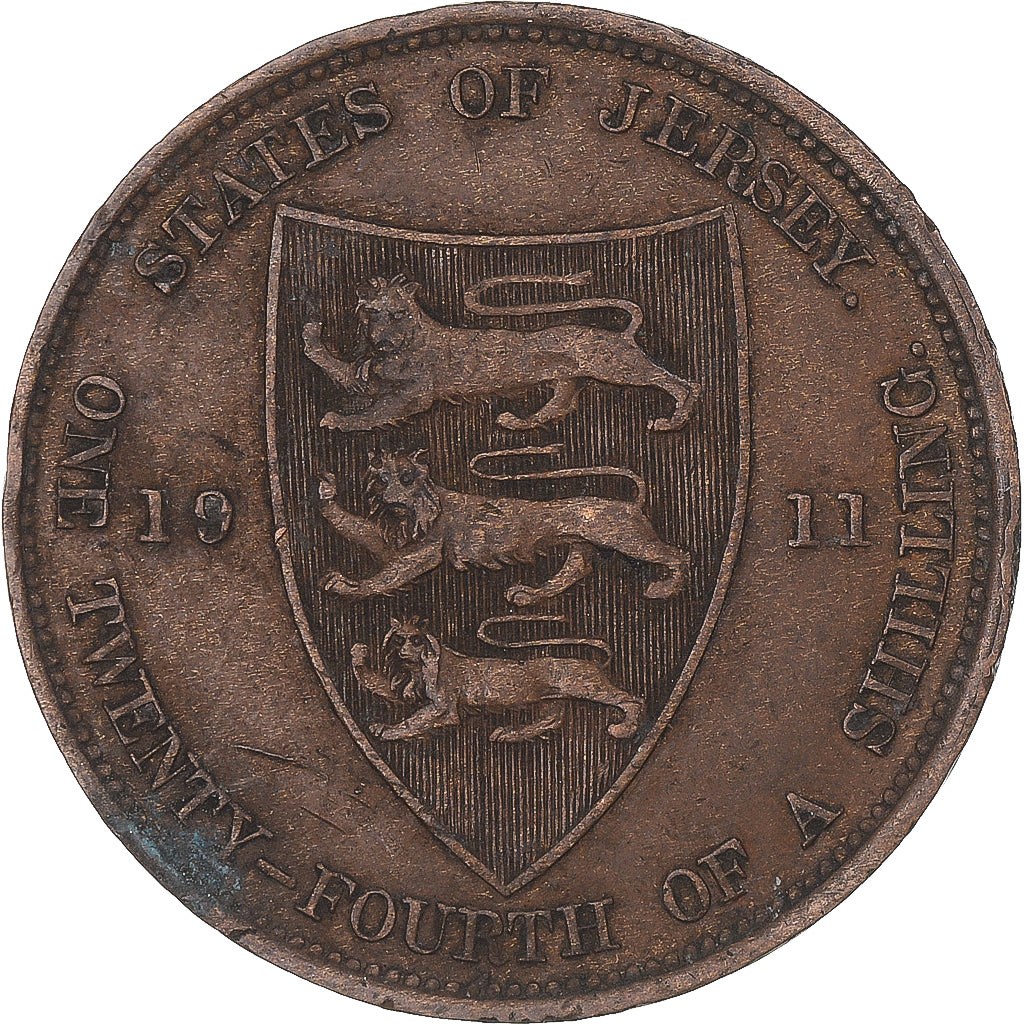 Jersey, 1/24 Shilling, 1911