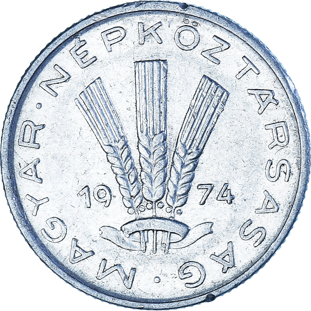 Moneta, Ungheria, 20 Fillér, 1974