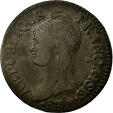 Moneda, Francia, Dupré, 5 Centimes, 1796, Lille, BC, Bronce, KM:640.11