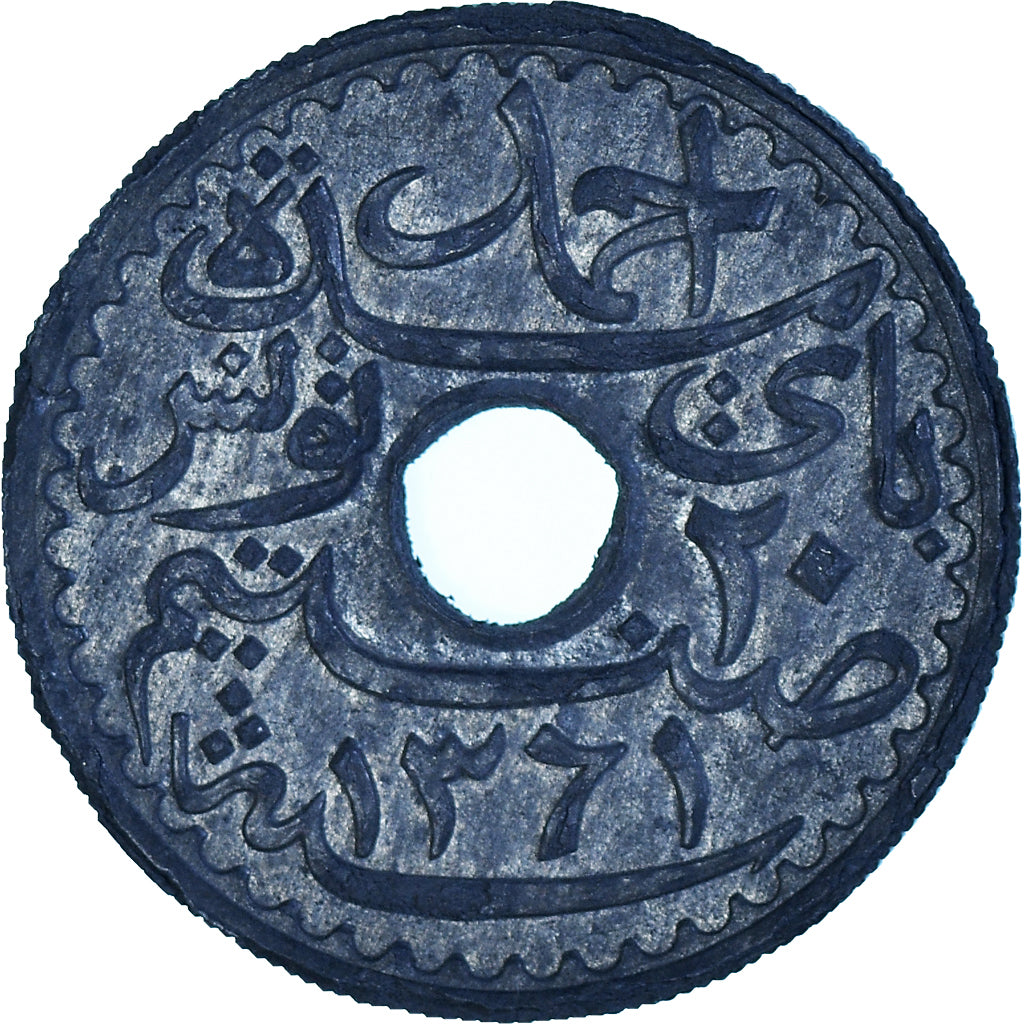 Coin, Tunisia, 20 Centimes, 1942