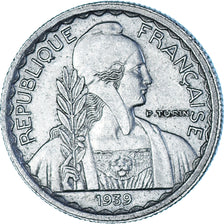 Coin, French Indochina, 10 Cents, 1939