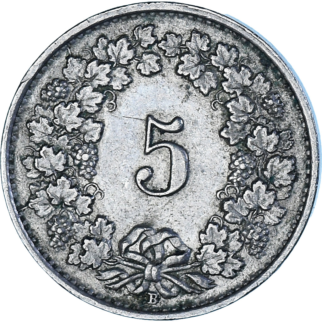 Moneta, Svizzera, 5 Rappen, 1929
