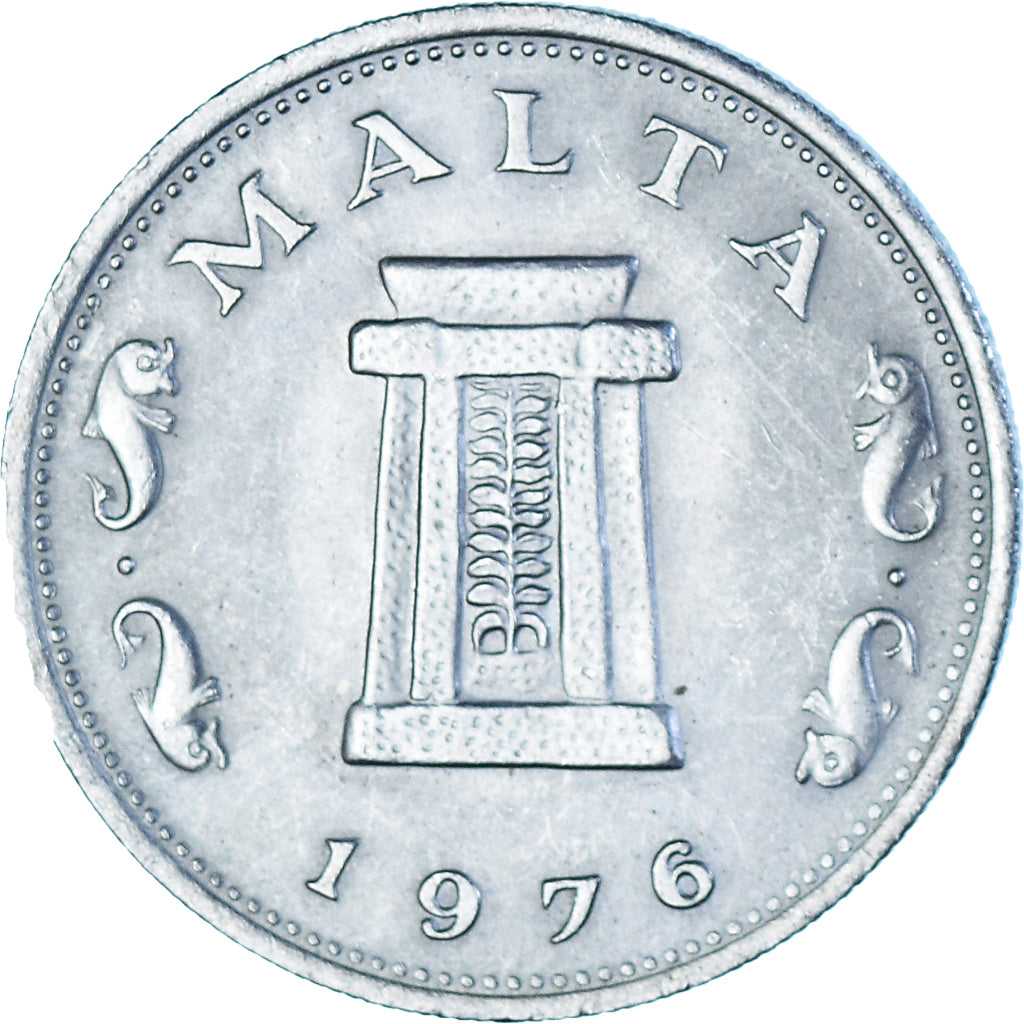 Moneta, Malta, 5 Cents, 1976