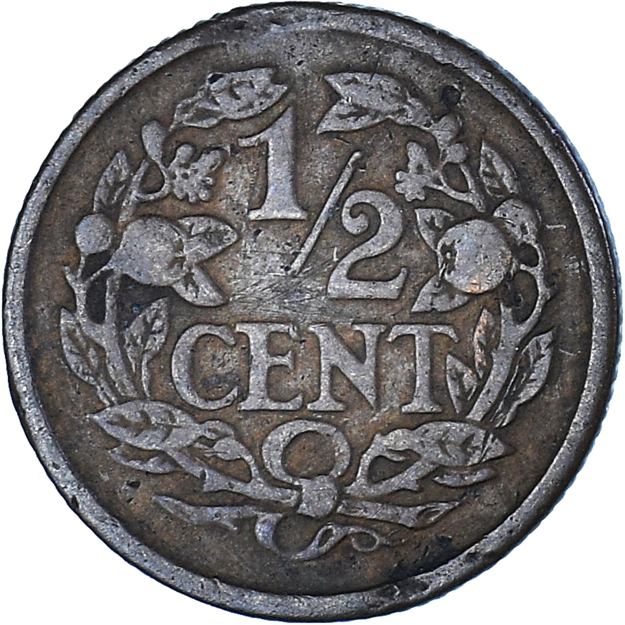 Monnaie, Pays-Bas, 1/2 Cent, 1911