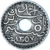 Coin, Tunisia, 5 Centimes, 1938