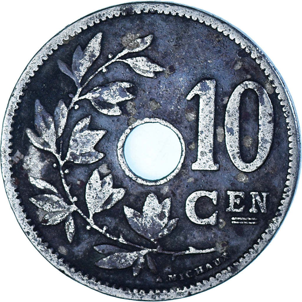 Coin, Belgium, 10 Centimes, 1903