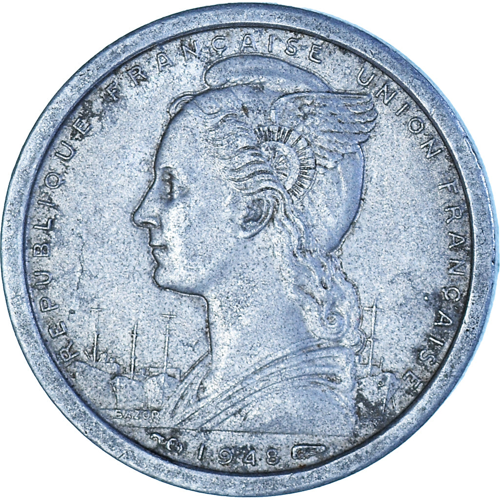 Münze, Kamerun, Franc, 1948